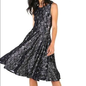BLACK MILK SENTIENTS VELVET DRESS
